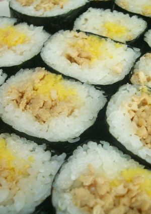 そぼろといり卵ののり巻き-レシピのメイン写真