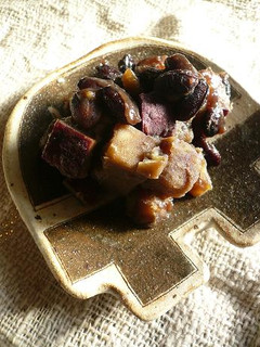 黒豆とさつまいもの甘煮。-レシピのメイン写真