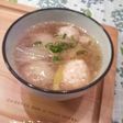 ウェイパーで✿鶏団子と春雨の中華スープ