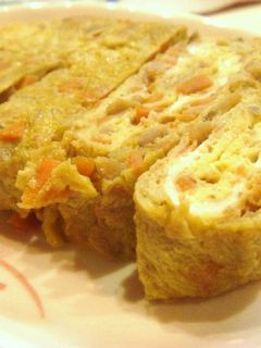 残り物のきんぴらで卵焼き~☆-レシピのメイン写真