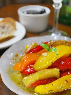 焼き茄子パプリカのハーブマリネ☆-レシピのメイン写真