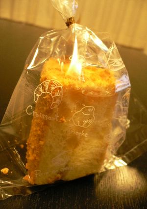 リンゴ煮のシフォン-レシピのメイン写真