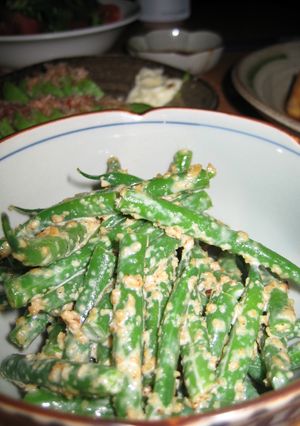 とっても簡単♪いんげんの胡麻マヨ和え-レシピのメイン写真