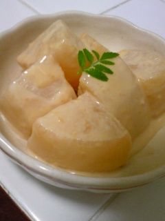 大根の味噌マヨ煮-レシピのメイン写真
