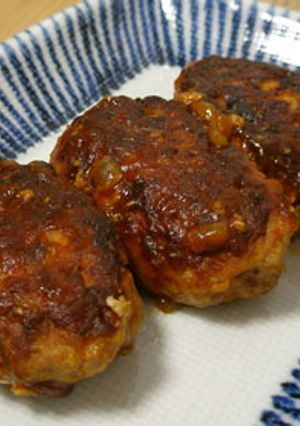 豆腐と残り野菜ハンバーグ　お弁当のおかず-レシピのメイン写真