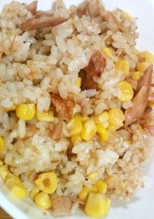 ウマウマ簡単!!ツナとコーンのチャーハン-レシピのメイン写真
