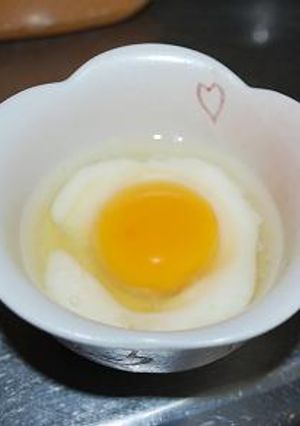 レンジで簡単　あっという間に　温泉卵-レシピのメイン写真