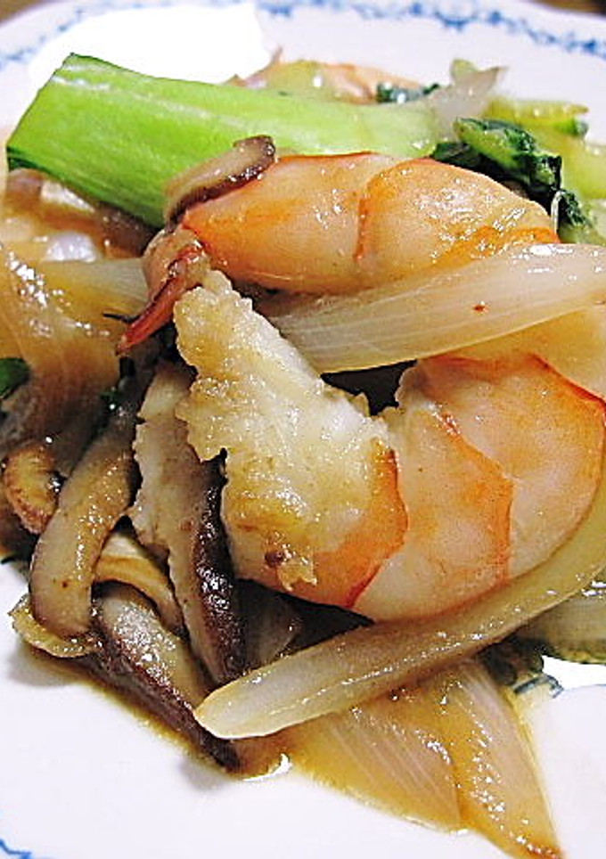 えびと青梗菜の中華炒め-レシピのメイン写真