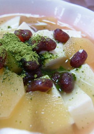 生姜蜂蜜の☆豆腐入りデザートスープ-レシピのメイン写真