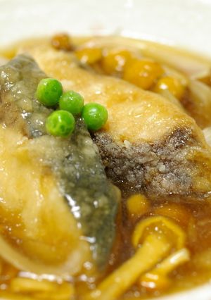 つるっと・ブリの甘酢あんかけ-レシピのメイン写真