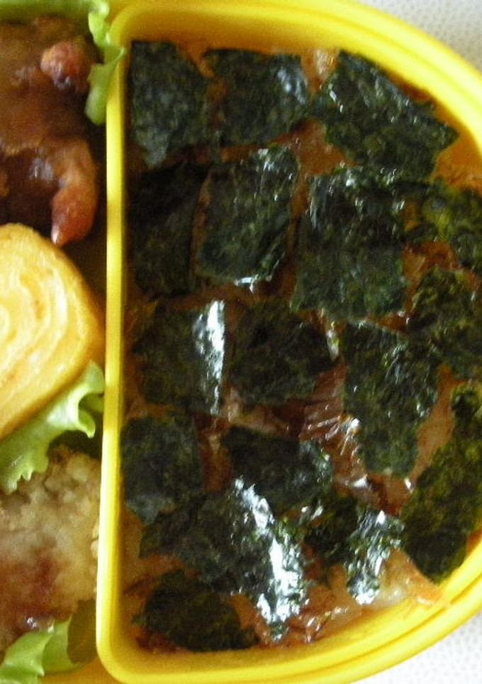 うちののり弁-レシピのメイン写真
