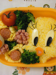 キャラ弁✿トゥイーティー✿-レシピのメイン写真