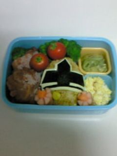 キャラ弁 シンケンジャー イエロー-レシピのメイン写真
