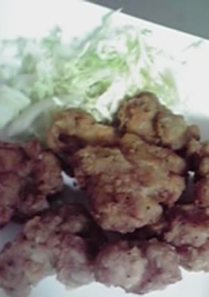 カレー風味のこってりチキン(唐揚げ??)-レシピのメイン写真