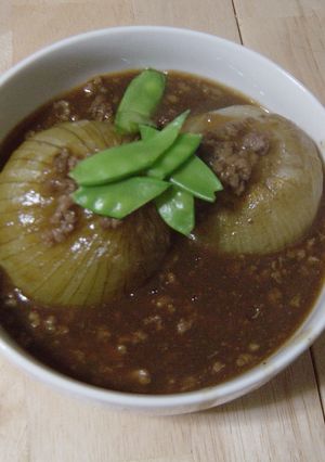 新玉葱カレーそぼろ餡-レシピのメイン写真