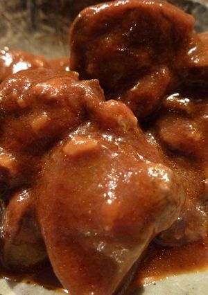 鶏レバーケチャップ-レシピのメイン写真