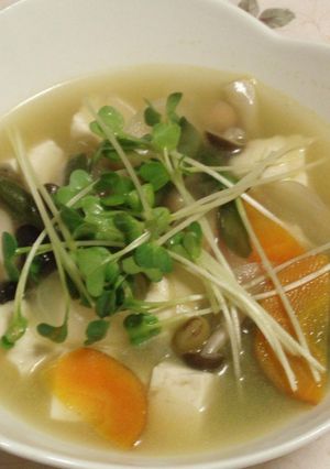 ☆たっぷり野菜&豆腐スープ☆-レシピのメイン写真