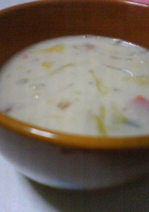 野菜スープ（クリームｖｅｒ．）-レシピのメイン写真