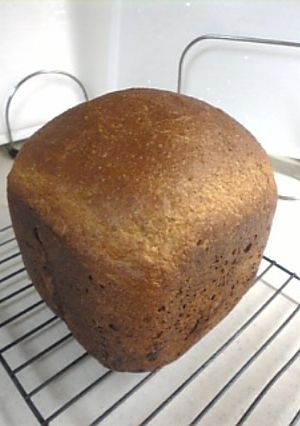 全粒粉 コーヒー食パン (HB)-レシピのメイン写真