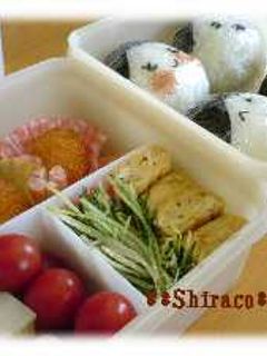 ♪お弁当♪(キャラ弁)おにぎり子ちゃん-レシピのメイン写真