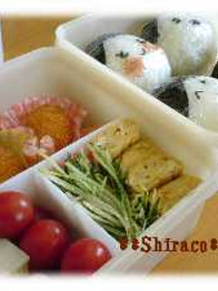 ♪お弁当♪(キャラ弁)おにぎり子ちゃん-レシピのメイン写真