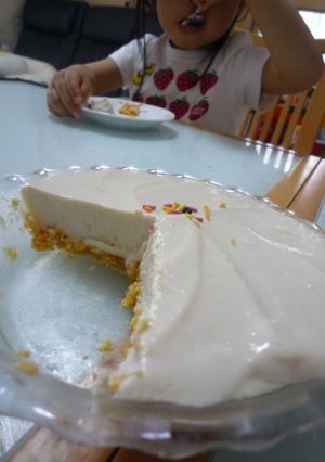 簡単♪ヘルシー♪レアチーズケーキ☆-レシピのメイン写真