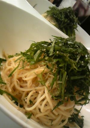 大葉たっぷり簡単パスタ-レシピのメイン写真