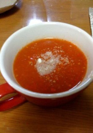 トマトスープ-レシピのメイン写真