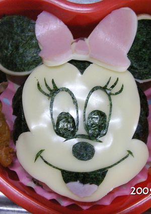 キャラ弁 ベビーミニーちゃん-レシピのメイン写真