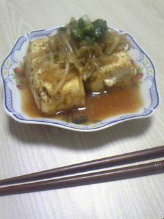 もやしあんの揚げだし豆腐~♪-レシピのメイン写真