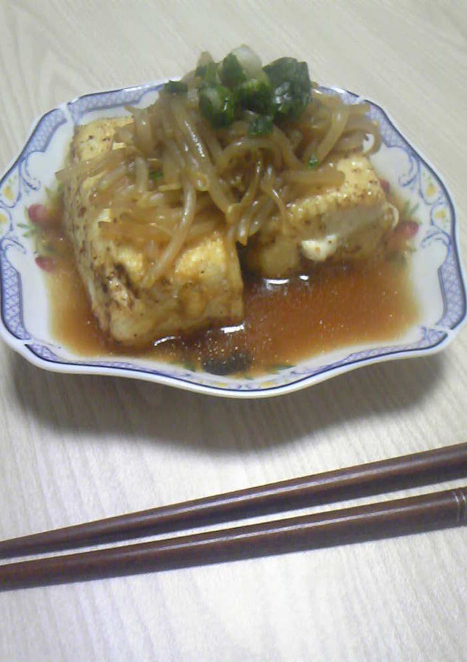 もやしあんの揚げだし豆腐～♪-レシピのメイン写真