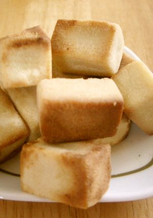 高野豆腐でカリカリおやつ❤-レシピのメイン写真