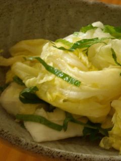 ✿白菜と大葉の漬け物✿-レシピのメイン写真