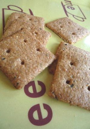 ざくざく　紅茶と蜂蜜のグラハムクッキー-レシピのメイン写真