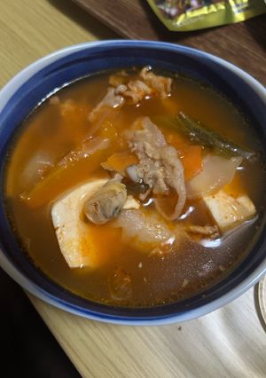 超簡単スンドゥブ-レシピのメイン写真