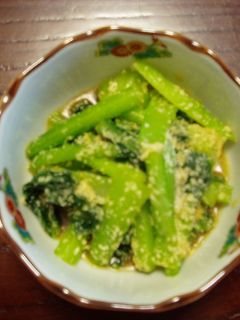 小松菜のチーズ和え-レシピのメイン写真