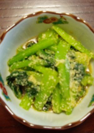 小松菜のチーズ和え-レシピのメイン写真