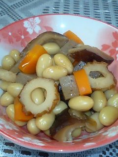 栄養たっぷり★大豆の五目煮-レシピのメイン写真