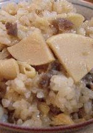 牛肉とタケノコの炊き込みご飯-レシピのメイン写真