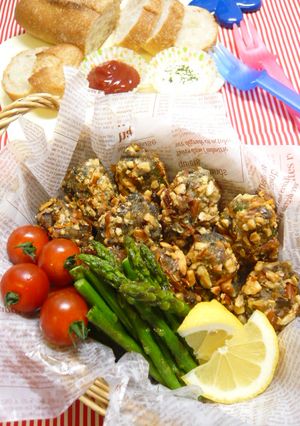 サバのアーモンド揚げカレー風味-レシピのメイン写真