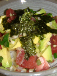 まぐろとアボガドの丼♪-レシピのメイン写真
