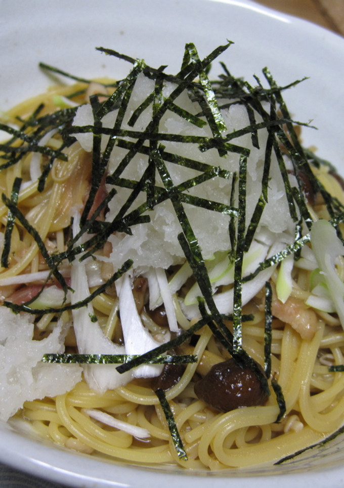 なめことおろし和風パスタ-レシピのメイン写真