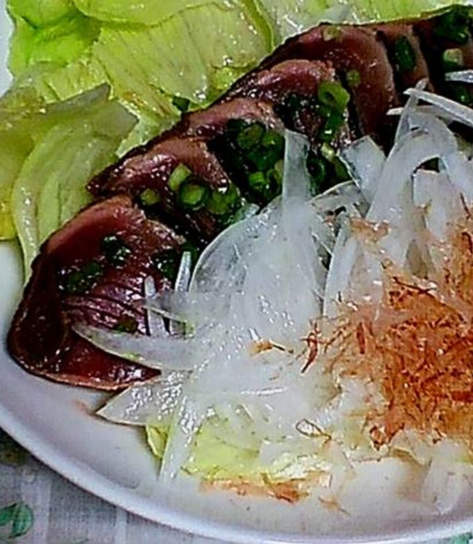 かつおのたたき サラダ風-レシピのメイン写真