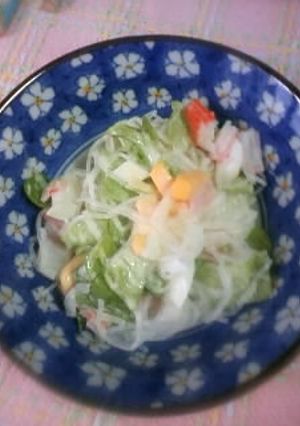 春雨マヨサラ-レシピのメイン写真