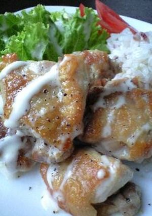 うちｃａｆｅ♪チキンのシーザープレート☆-レシピのメイン写真