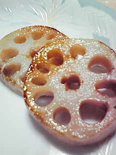れんこんの根性焼き-レシピのメイン写真