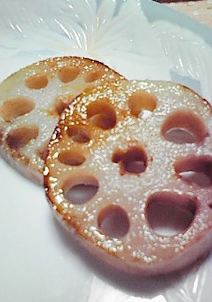 れんこんの根性焼き-レシピのメイン写真