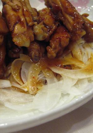 鶏手羽中のピリ辛焼き-レシピのメイン写真