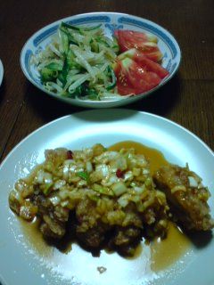 揚げ鶏のネギソースがけ-レシピのメイン写真