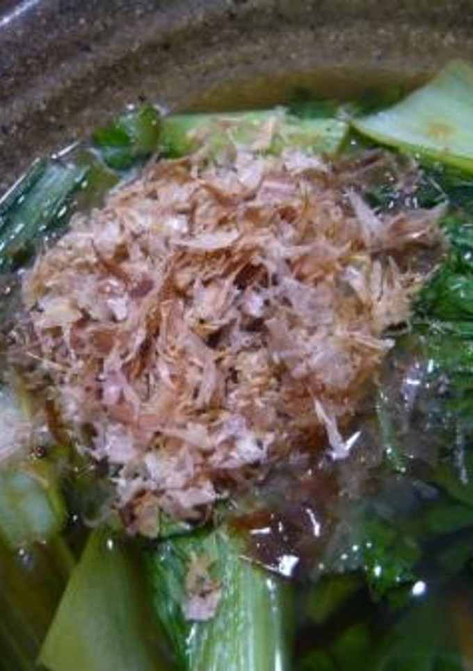 青梗菜の煮浸し-レシピのメイン写真